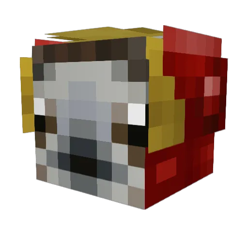 stanton420 Minecraft avatar head, 3D render