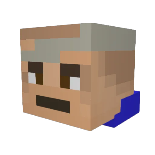 stapinu999 Minecraft avatar head, 3D render