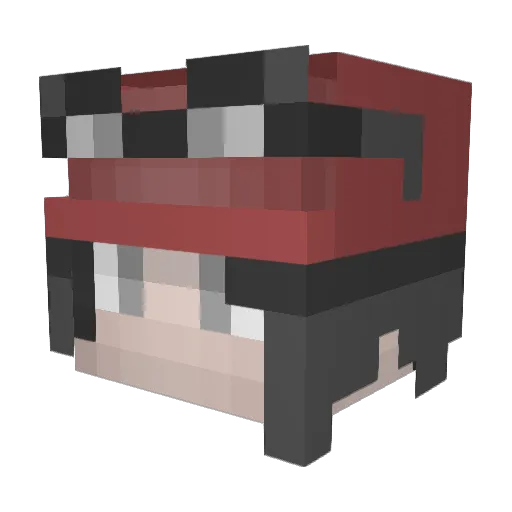 staples94 Minecraft avatar head, 3D render