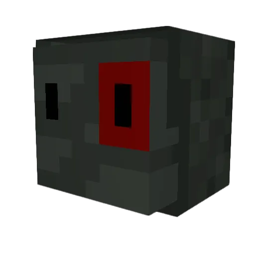 staples_6 Minecraft avatar head, 3D render
