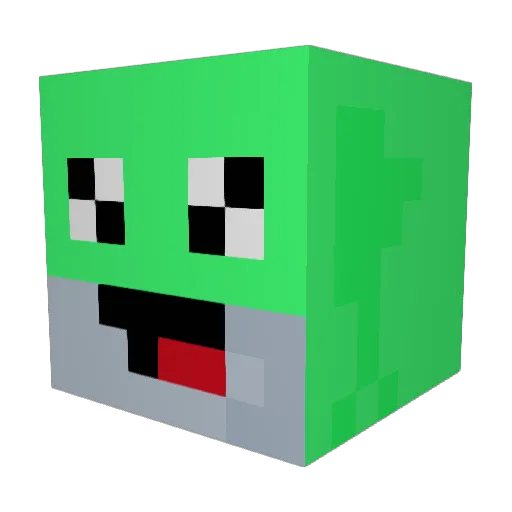 star2303 Minecraft avatar head, 3D render