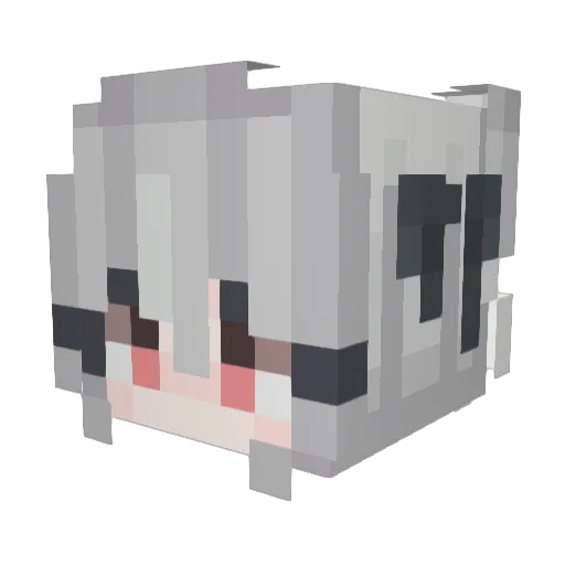 star63160 Minecraft avatar head, 3D render