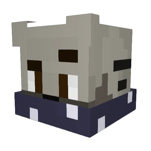 star88 Minecraft avatar head, 3D render