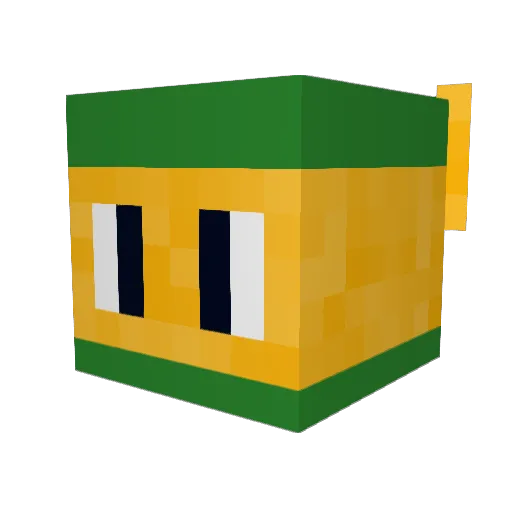 star_dolph Minecraft avatar head, 3D render