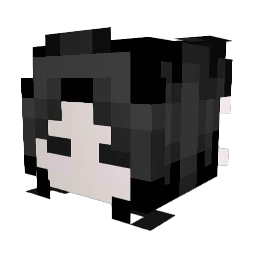 starami Minecraft avatar head, 3D render