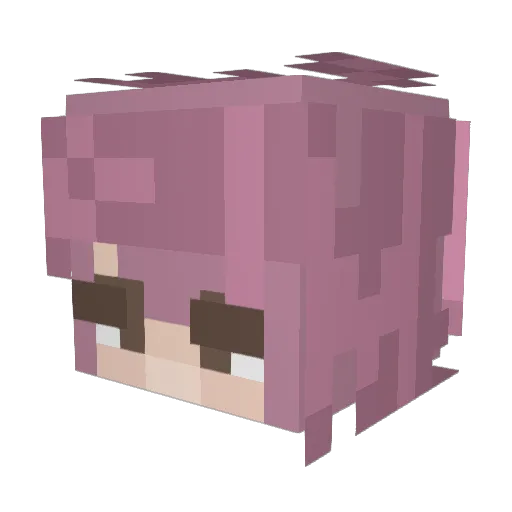 starbb1 Minecraft avatar head, 3D render
