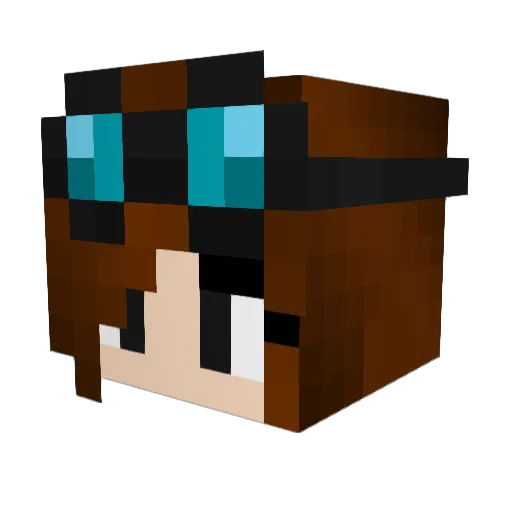 starblazer235 Minecraft avatar head, 3D render