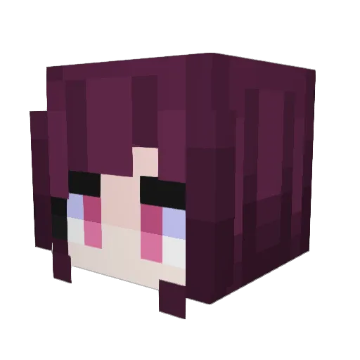 starboard79 Minecraft avatar head, 3D render