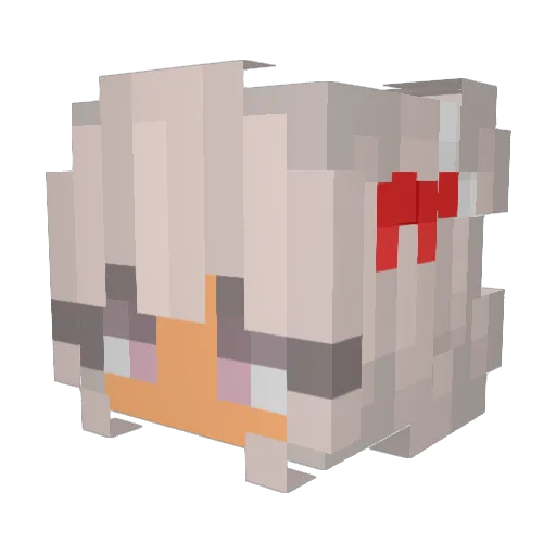 starbutterfli2 Minecraft avatar head, 3D render