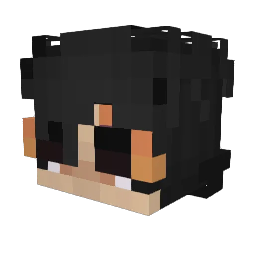 starchy_archer Minecraft avatar head, 3D render