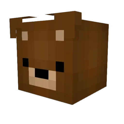 starcrack3742 Minecraft avatar head, 3D render