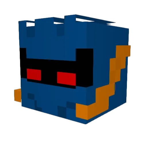 starcraftkiller Minecraft avatar head, 3D render
