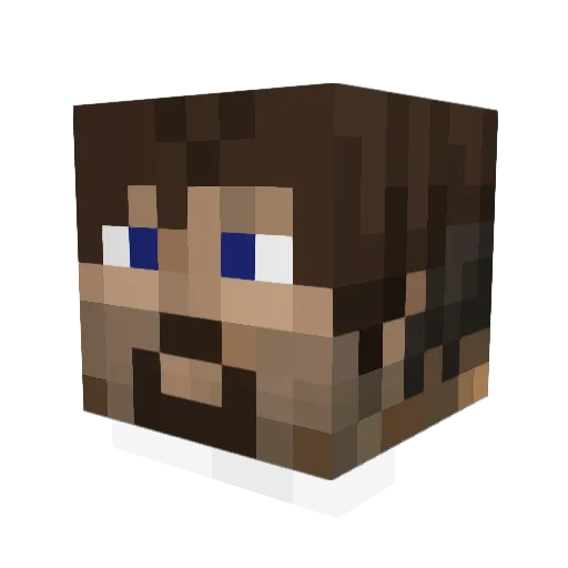 stardog_champion Minecraft avatar head, 3D render