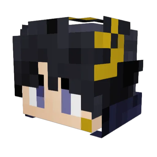 stardust0590 Minecraft avatar head, 3D render