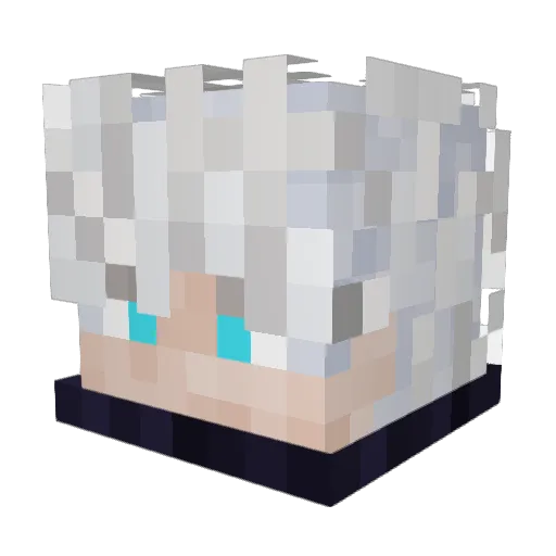starfar12344 Minecraft avatar head, 3D render