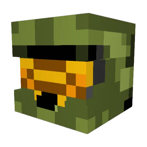 stargatedude Minecraft avatar head, 3D render