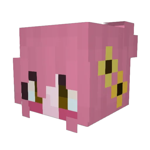 stargoblin Minecraft avatar head, 3D render