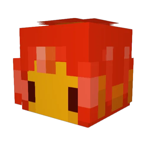 stargrl05 Minecraft avatar head, 3D render
