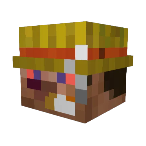 starinheaven Minecraft avatar head, 3D render