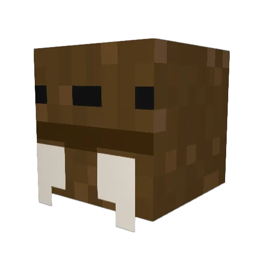 starkDiff Minecraft avatar head, 3D render