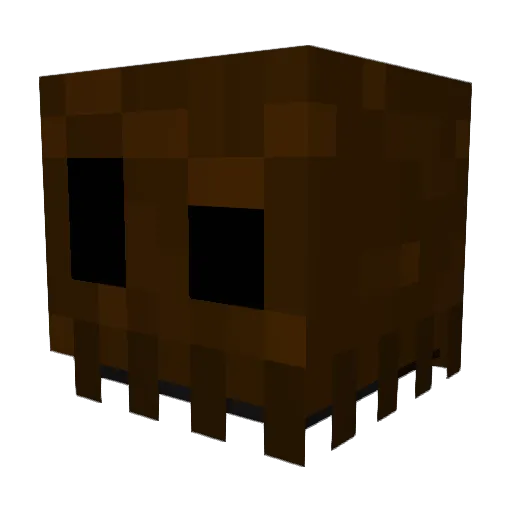 starkclover Minecraft avatar head, 3D render