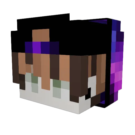 starkmarkman Minecraft avatar head, 3D render