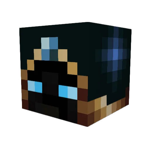starkstark Minecraft avatar head, 3D render