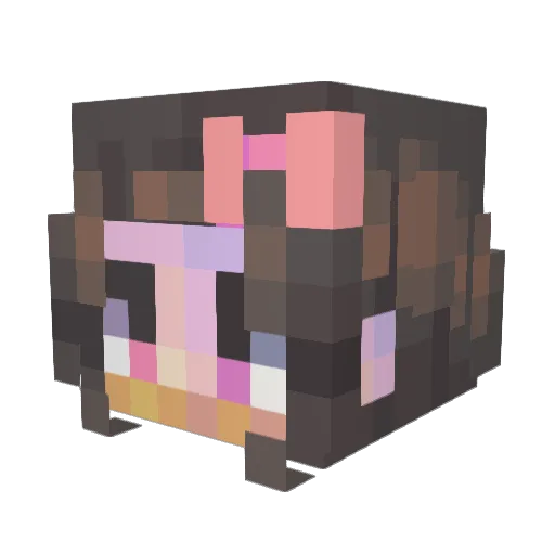 starky1837 Minecraft avatar head, 3D render