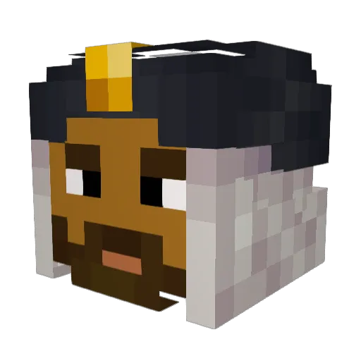 starm4n01 Minecraft avatar head, 3D render