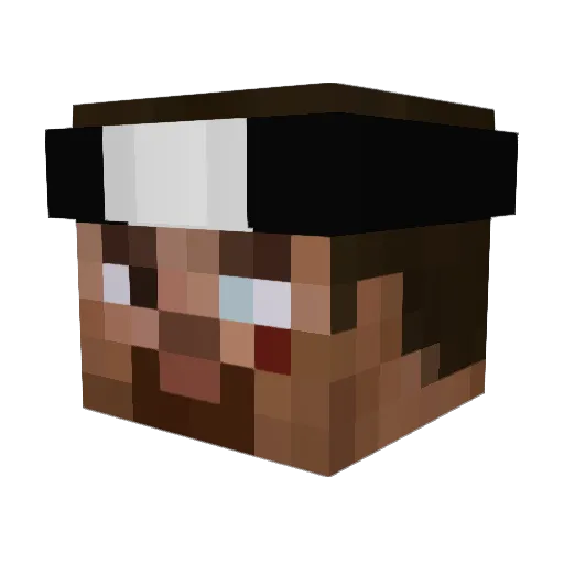starmarine10 Minecraft avatar head, 3D render