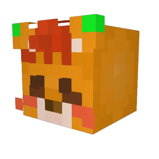 starmaynn Minecraft avatar head, 3D render