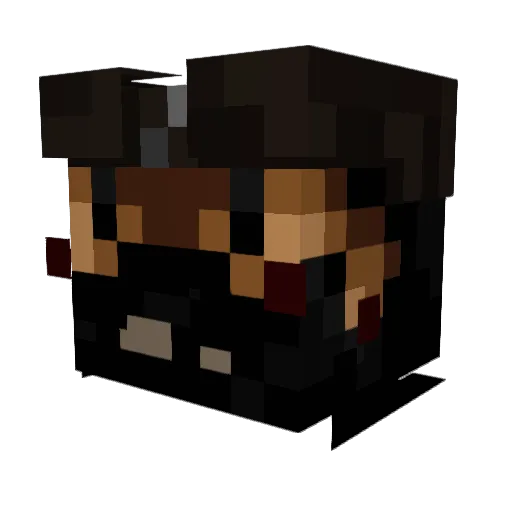 starmerc698 Minecraft avatar head, 3D render