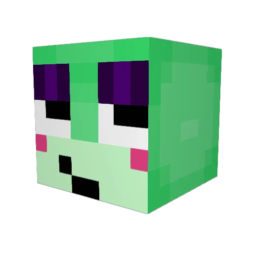 starmine3249 Minecraft avatar head, 3D render