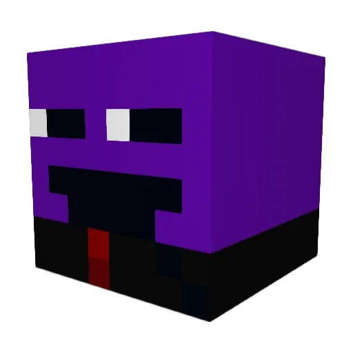 starpossum Minecraft avatar head, 3D render