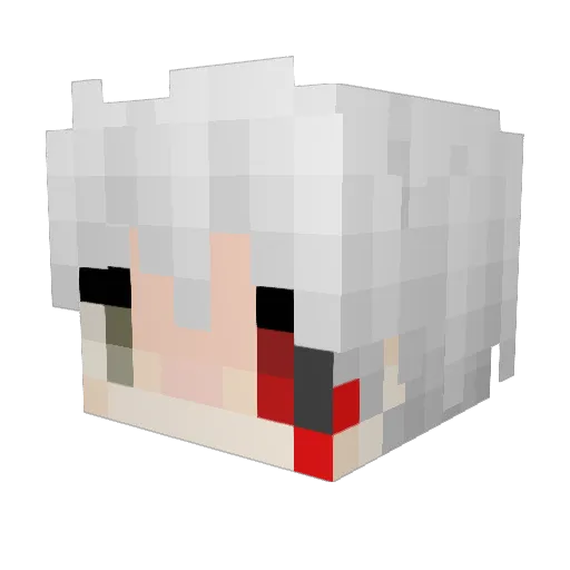 starr080 Minecraft avatar head, 3D render