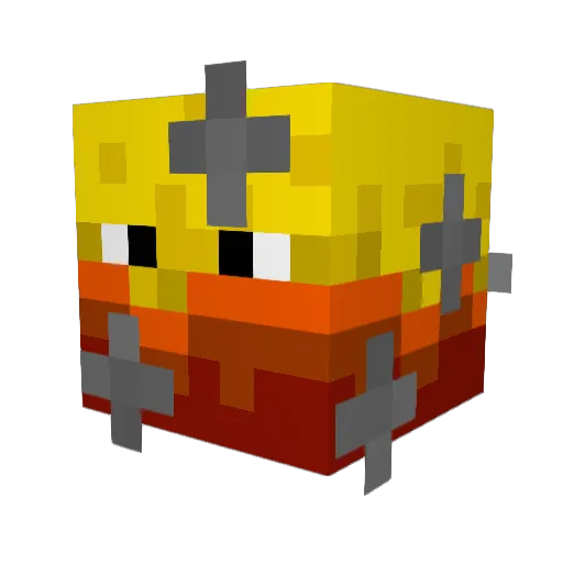 starreader31 Minecraft avatar head, 3D render
