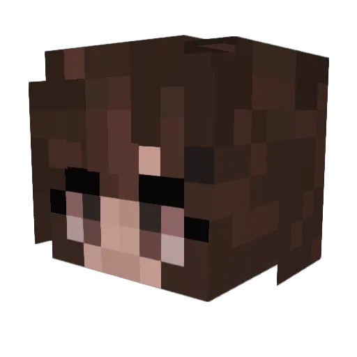 starrii420 Minecraft avatar head, 3D render