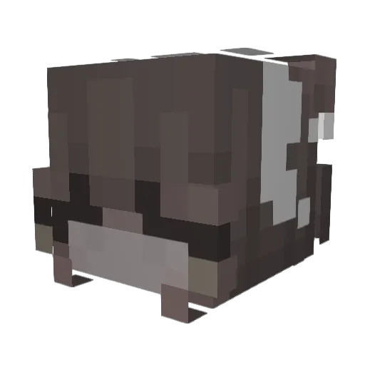 starrsia Minecraft avatar head, 3D render