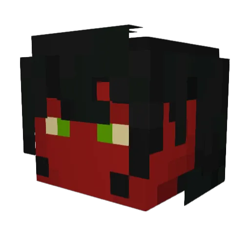 starry_Toad Minecraft avatar head, 3D render