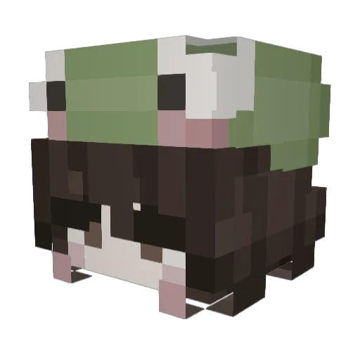 starsinner Minecraft avatar head, 3D render