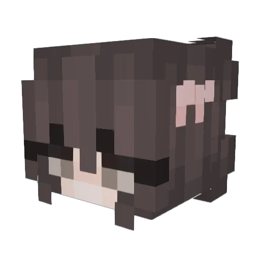 starspottedx Minecraft avatar head, 3D render