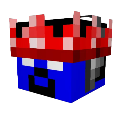 startroop193 Minecraft avatar head, 3D render