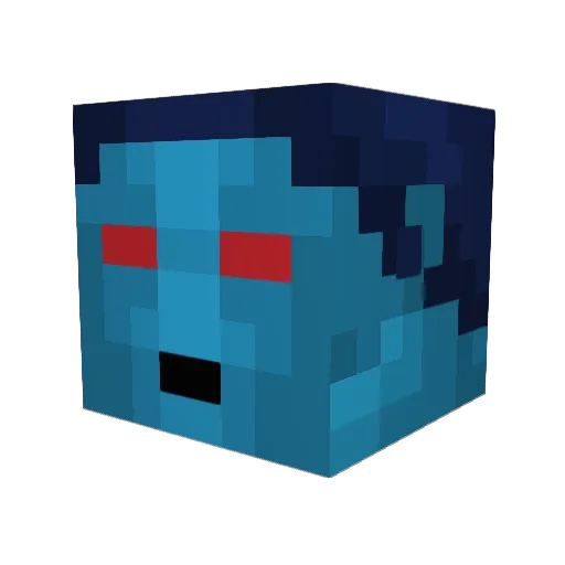 starwarstrooper Minecraft avatar head, 3D render