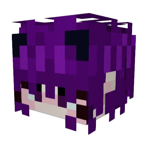 starz33 Minecraft avatar head, 3D render