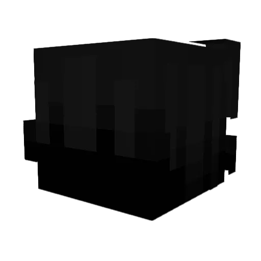 stasiakk_ Minecraft avatar head, 3D render