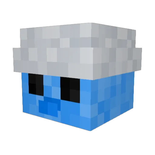 stasilla12 Minecraft avatar head, 3D render
