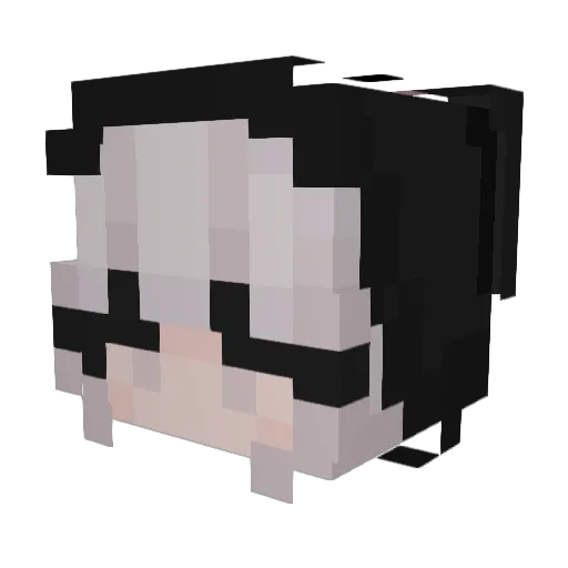 stasyandaok Minecraft avatar head, 3D render