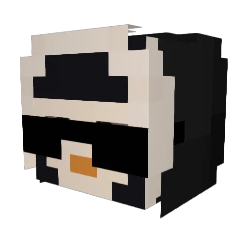 stathis25 Minecraft avatar head, 3D render