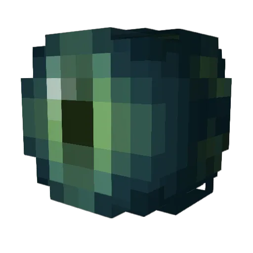 static_rat Minecraft avatar head, 3D render