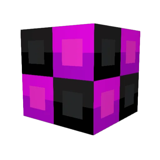 static_valley Minecraft avatar head, 3D render